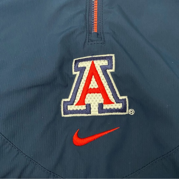 Vintage Nike Clima-Fit Mens Large Arizona Wildcats Center Swoosh 90s Windbreaker - Picture 6 of 15